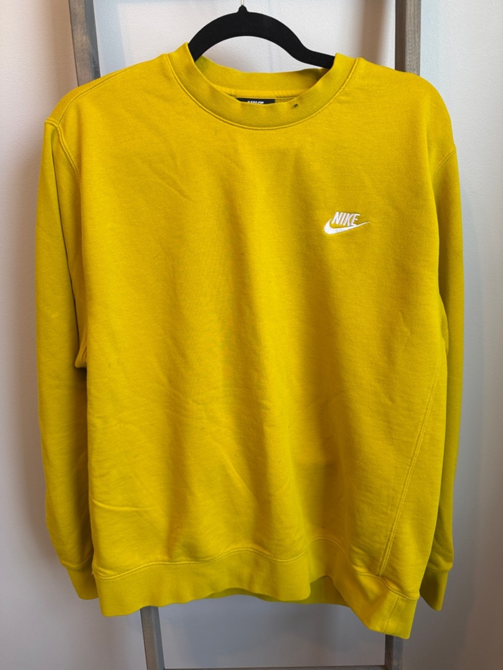 Nike Women’s Bright Yellow Crewneck Sweatshirt